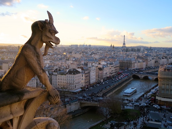 Gargoyles on Notre Dame Cathedral, Paris -  Crumbs de Vie